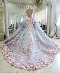 Wedding Dress Flowers Cherry Flowers Cherry Blossoms Light Blue Quinceanera Dresses Quinceanera Dresses Blue Ball Gowns Wedding