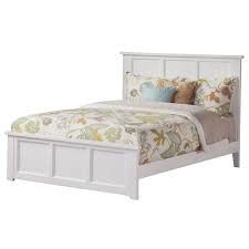 Leo & lacey urban full storage platform bed in walnutby leo & lacey(1). Leo Lacey Classic Hardwood Eco Friendly Platform Bed Queen White Walmart Com Walmart Com