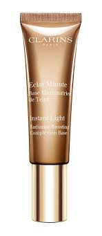 Clarins Eclat Minute Instant Light Radiance Boosting Complexion Base Eclat Minute Base Illuminatrice De Teint 05 Golden Caramel Maquilhagem De Verao Produtos De Beleza Maquilhagem