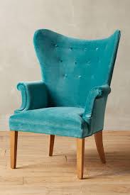 Teal green velvet tufted wingback chair an accent chair like this adds a royal edge wherever it's set it: Velvet Wingback Chair Ideas On Foter