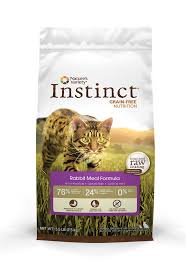 Instinct Grain Free Kibble Cat Food Rabbit Dry Cat Food Cat Food Reviews Instinct Cat Food