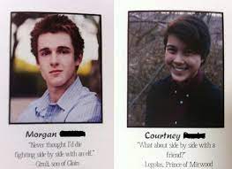 17 Students Who Totally Nailed Their High School Yearbook Quote Yearbook Quotes High School Yearbook School Yearbook