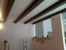 Cantina Ristrutturata Tetto A Due Falde In Legno Lamellare Realizzazioni Legno Soffitti In Legno Pavimento Grigio