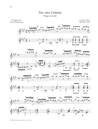 Скачай carlos gardel por una cabeza (1956) и destiny quartet por una cabeza (2019). Carlos Gardel Por Una Cabeza Full Score Sheet Music Download Printable Classical Pdf Score How To Play On Performance Ensemble Sku 362787