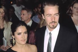 Abrams, danny devito and edward norton attend the center for reproductive rights 2020 los angeles benefit on february 27, 2020 in beverly hills, california. Edward Norton And Salma Hayek At The Premiere Of Red Dragon 9302002 Nyc By Cj Contino Celebrity Fruugo No