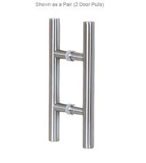 Chrome large stainless steel 36 inch back to back door pull handle modern. 36 Inch Contemporary Stainless Steel Door Pull Ahi Sig405 914 630 Steel Doors Shower Door Handles Stainless Steel Door