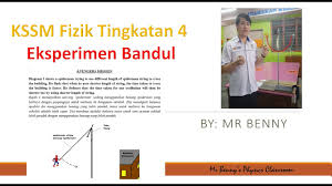 Selamat maju jaya terutama kepada calon spm dan juga guru guru spm yang telah bertungkus lumus. Kssm Fizik Tingkatan 4 Eksperimen Bandul Youtube