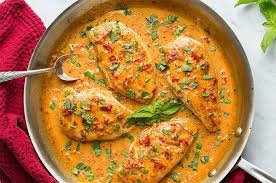 Blanc De Poulet A La Creme De Tomate Recette Ww Recette Recettes De Cuisine Creme De Tomate Recette De Plat