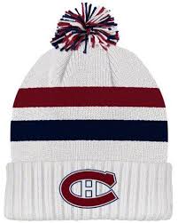 4.8 out of 5 stars 8. Montreal Canadiens White Ccm Classics Cuffed Pom Knit Hat By Ccm 14 99 Add A Little Retro Look To Your Style And Keep Y Knitted Hats Retro Color Embroidered