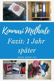 Ausmisten Mit Marie Kondo Meine Erfahrungen Nach Einem Jahr Ausmisten Konmari Methode Aufraum Tipps
