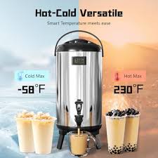Insulated Beverage Dispenser Stainless Steel