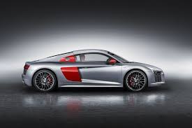 Audi logo sobre fondo negro. 2018 Audi R8 Coupe Audi Sport Edition Top Speed
