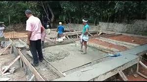 This will redistribute weight of the whole building towards all over the basement and foundation. Construction Of Residential Building Belt Concrete Youtube