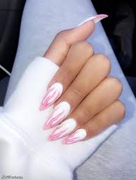 Black And White Flames Nails 50 Flame Nails Glow In The Dark Fire Nail Art Unghie Arancioni Unghie Unghie Fucsia