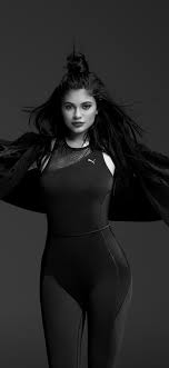 Kylie jenner wallpapers for your pc, android device, iphone or tablet pc. Download 1125x2436 Wallpaper Kylie Jenner Puma Photoshoot Monochrome Iphone X 1125x2436 Hd Image Background 5836