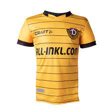 Nach dem tor liefen die spieler zur wechselbank, hielten das trikot von teamkollege tim knipping hoch. Craft Kindertrikot 2019 20 Heim Gelb Sg Dynamo Dresden Fanshop