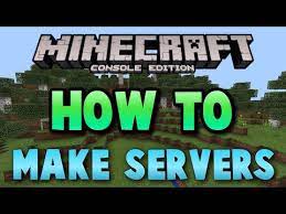 Optional minimize minecraft connect script window. How To Make Servers On Minecraft Xbox 360 Xbox One Youtube