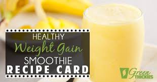 Easy banana smoothie recipe for weight gain. Homemade Healthy Weight Gain Smoothie