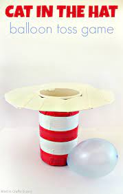 Homemade Dr Seuss Party Games Mad In Crafts Seuss Party Games Seuss Party Dr Seuss Activities