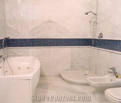 Marble can truly bring out the best in sophistication, adding a touch of class to the bathroom. Bianco Carrara Marble Bathroom Design Bianco Carrara B White Marble Bathroom Design From Italy Stonecontact Com