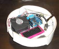 Another Cardboard Robot Vacuum Cleaner Controlled With Arduino Robot Vacuum Cleaner Vacuum Cleaner Cardboard Robot