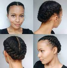 Wearing your hair up can feel tired. 50 Updo Hairstyles For Black Women Ranging From Elegant To Eccentric Natural Hair Styles Easy Braided Updo Hair Styles
