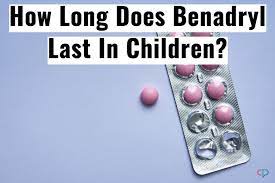 How Long Does Benadryl Last In Children