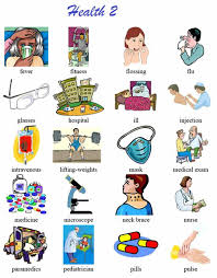 Illness, sickness, injuries, aches and pains. Health Illnesses Vocabulary Pronunciation Photo Dictionary Brain Perks