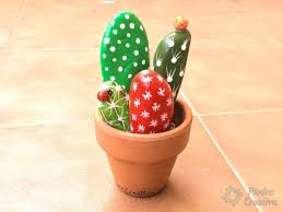Ver más ideas sobre cactus pintados en piedras, decoracion con piedras, manualidades con piedras. Como Hacer Cactus Con Piedras Diy Y Manualidades En Piedracreativa