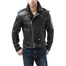 5 out of 5 stars. Bgsd Bgsd Men S Classic Leather Motorcycle Jacket Big And Tall Sizes Walmart Com Walmart Com