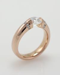 Gelin Abaci Rose Gold And Diamond Tension Ring Jewelry Jewelry Lover Beautiful Jewelry