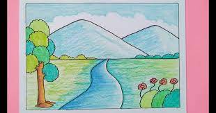 Lalu ada kapal juga untuk suar. Gambar Pemandangan Alam Yang Indah Dan Mudah Digambar Radea