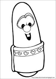 This page has all kinds of veggietales stuff. The Ultimate Veggietales Web Site U00bb Coloring Coloring Pages