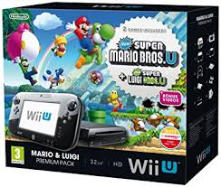 Pese a ser desarrollado en apenas un año con el fin de plantar cara al reciente lanzamiento de playstation 2, la segunda entrega de 'the. Amazon Com Nintendo Wii U Black Premium Pack 32gb New Super Mario Bros U New Super Luigi U Video Games