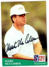 Mark McCumber autographed card (Golf) 1991 Pros Set No.77 Badly Creased at  Amazon's Sports Collectibles Store