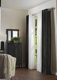 30 Stylish Interior Designs With Black Curtains Curtains Living Room Black Curtains Living Room Grey Curtains Living Room