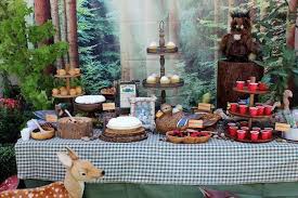 If you want to add a refreshing note on the table, this centerpiece will captivate you. Kara S Party Ideas Camping Themed Graduation Birthday Party
