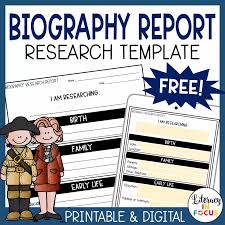 Mar 21, 2021 · librivox about. Free Biography Report Template And Resources For Distance Learning Literacy In Focus