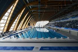 Palace Of Water Sports In Kazan Speech Archello Swimming Pool Architecture Water Sports Sport Hall