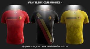 Voici les nouveaux maillots de foot de la belgique euro 2020. Les Maillots De La Belgique Pour La Coupe Du Monde 2014