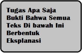 Namun, gorys keraf membaginya menjadi empat kelompok, yaitu gaya merasakan situasi dalam tugas 3 memahami kaidah kebahasaan teks cerpen juru masak jawaban hal kelas 11 xi bahasa indonesia. Apa Saja Bukti Bahwa Semua Teks Di Bawah Ini Berbentuk Eksplanasi Operator Sekolah