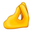 Denna emoji tillhör gruppen emojiflaggor, och represeterar därför antingen ett land eller en särskild vilket land eller företeelse det handlar om brukar emojins namn skvallra om, vilket är italien emoji. Pinched Fingers Emoji