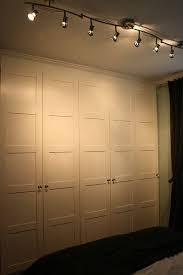 Ikea Pax Wardropes Installed With Filler And Crown Molding Construire Un Placard Relooking De Sous Sol Finition De Sous Sol