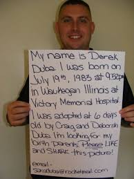 Maybe you would like to learn more about one of these? Derek Duba Facebook Plea Biological Parents Search Receives 63 000 Likes Social News Daily Biological Parents Birth Parents Parents