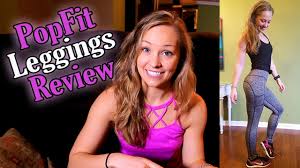 Got These For Free Pop Fit Leggings Try On Review Workout