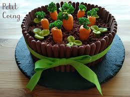 Gateau Potager De Paques Gateau Idee Gateau Anniversaire Idee Gateau