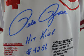 1940 cincinnati reds cuban negatives collection (38). Lot Detail Pete Rose Autographed Inscribed Limited Edition Jersey