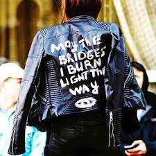 We Need This Statement Jacket By Le21eme Leather Jacket Style Fashion Jackets