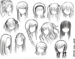 Haar On Pinterest Hair Drawing Hair And Drawing Hair Tutorial Anime Character Drawing Manga Hair Cartoon Hair