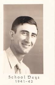 My uncle, Curtiss Holley, school days '41-42
